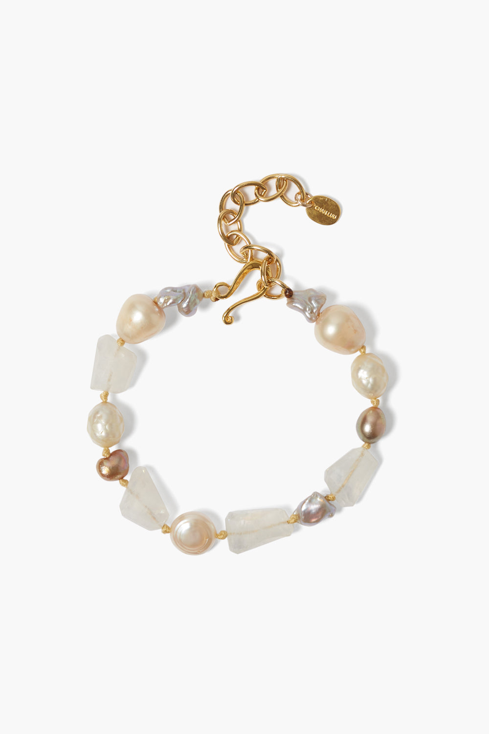 Chan Luu Solstice Bracelet Pearl Mix Frank