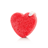 Heart Body Wash Infused Buffer | Scarlet Blush