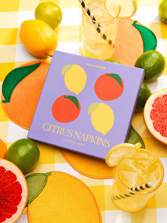 Citrus Cocktail Napkins