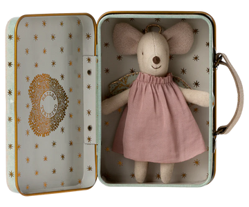 Angel Mouse in Suitcase | Little Sister