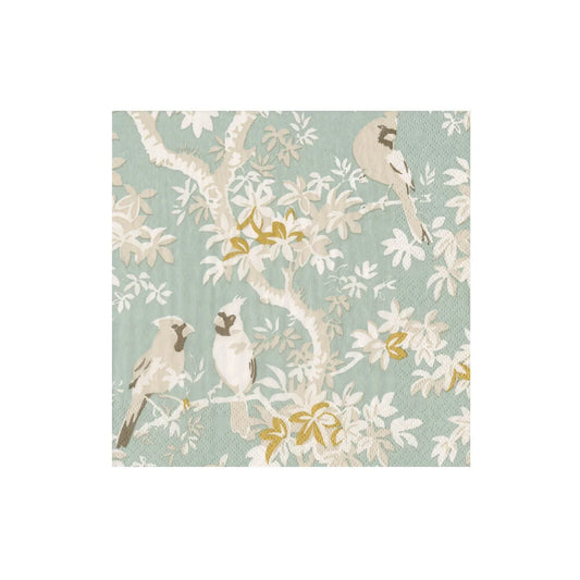 Caspari | Scenic Songbirds Cocktail Napkins