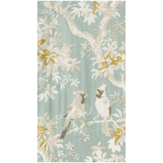 Caspari | Scenic Songbirds Guest Towels