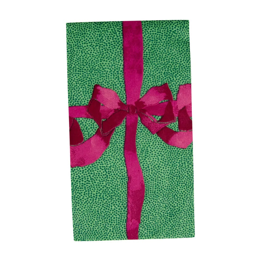 Caspari | Tied With A Bow Guest Towels