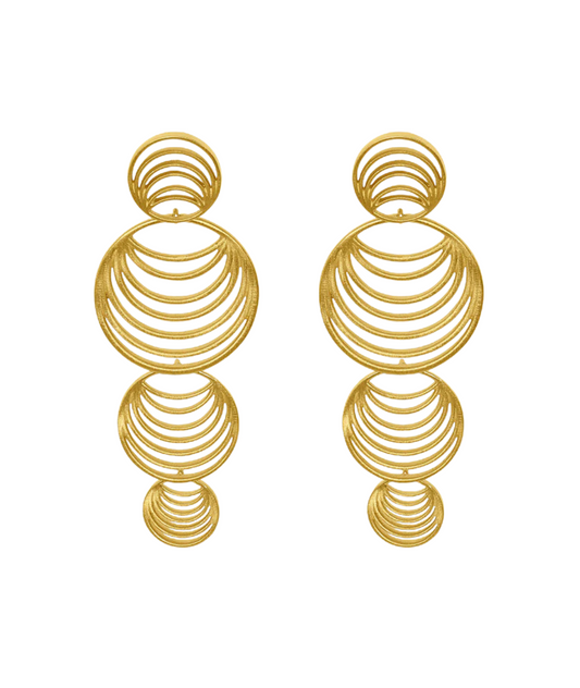 Salvador Long Drop Earrings