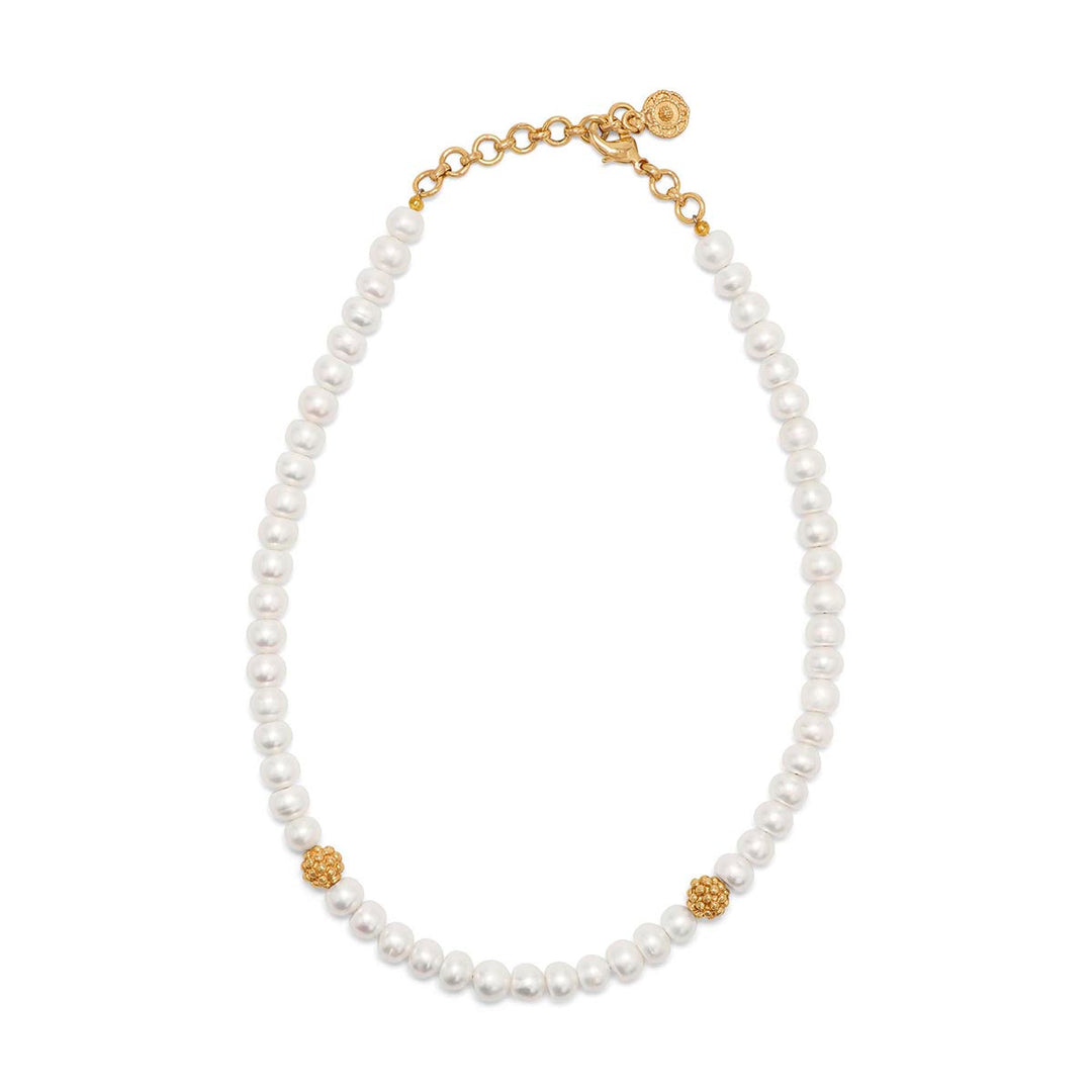 Capucine De Wulf | Berry Single Strand Necklace - Pearl