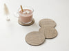 Mini Basketweave Coasters | Pack of 4