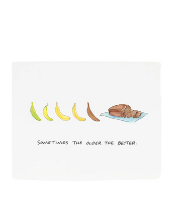 Banana Bread Birthday Card