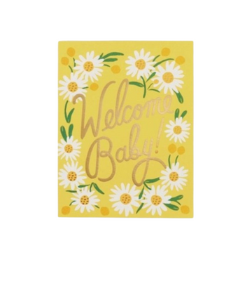 Daisy Baby Card