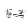 Golf Tee and Ball Cufflinks