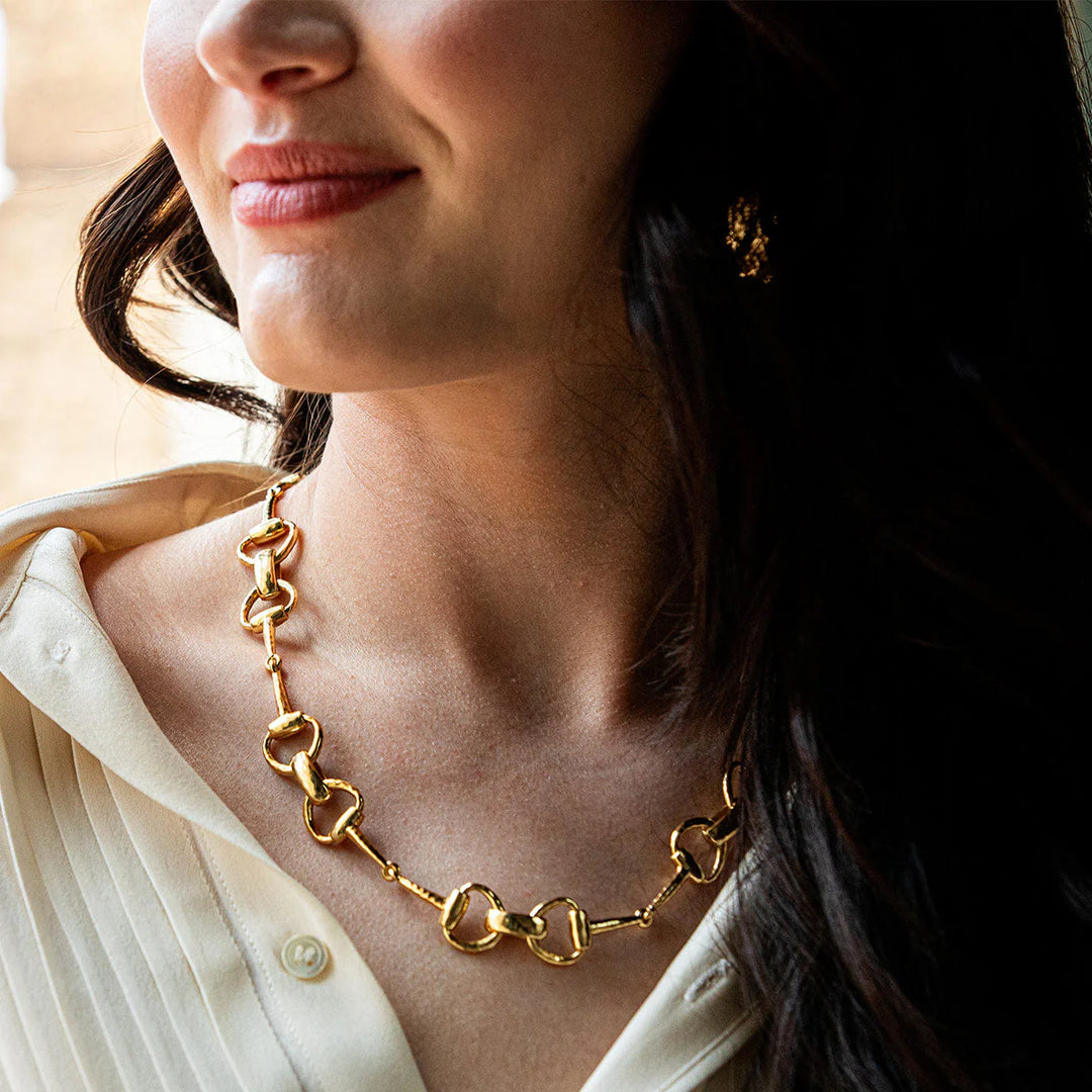 Capucine De Wulf | Equestrian Snaffle Bit Necklace