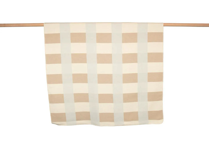 Silvretta Cotton Throw Bloc Grid