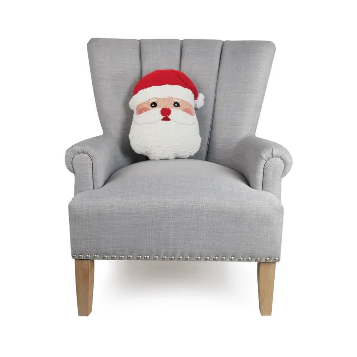 Shaped Santa Face Hook Pillow