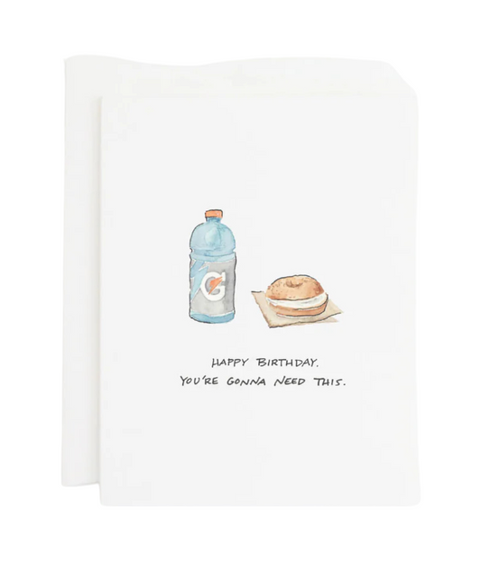 Birthday Survival Card