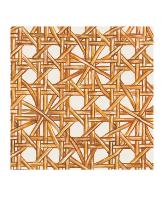 Rattan Weave Cocktail Napkin