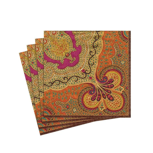 Caspari | Jaipur Spice Cocktail Napkins