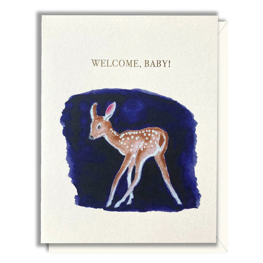 Newborn Fawn Card