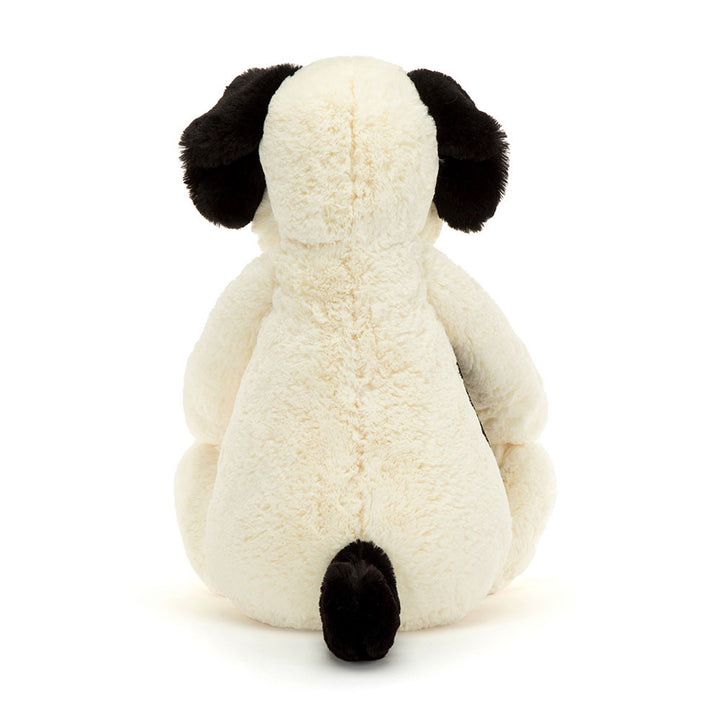 Jellycat | Bashful Black and Cream Puppy Really Big