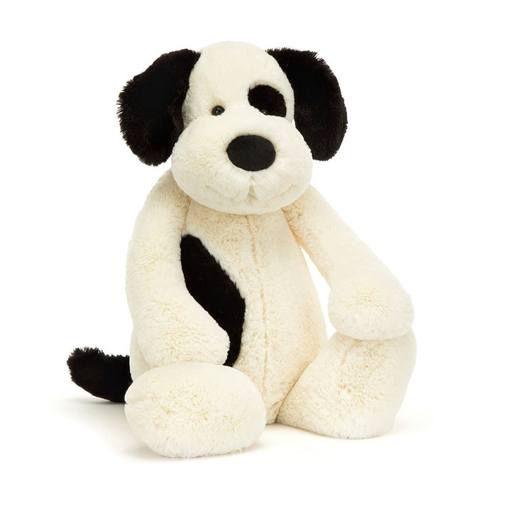 Jellycat | Bashful Black and Cream Puppy Really Big