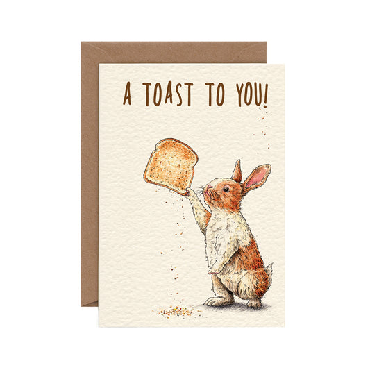 A Toast To You Card