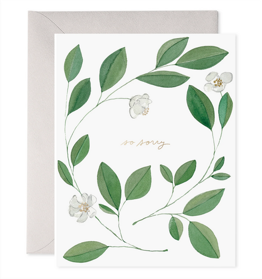 Magnolia Condolence Card