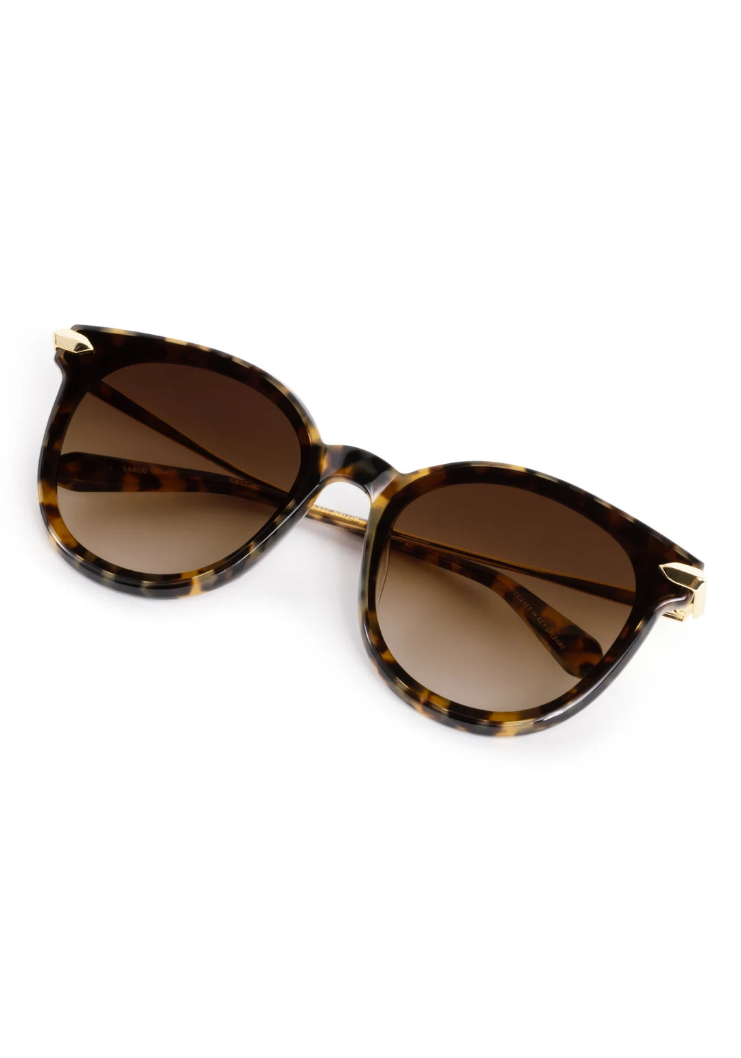 COLETTE NYLON | Blonde Tortoise 18K