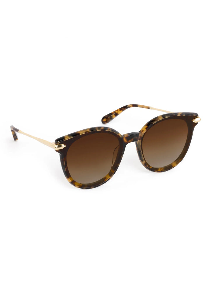 COLETTE NYLON | Blonde Tortoise 18K