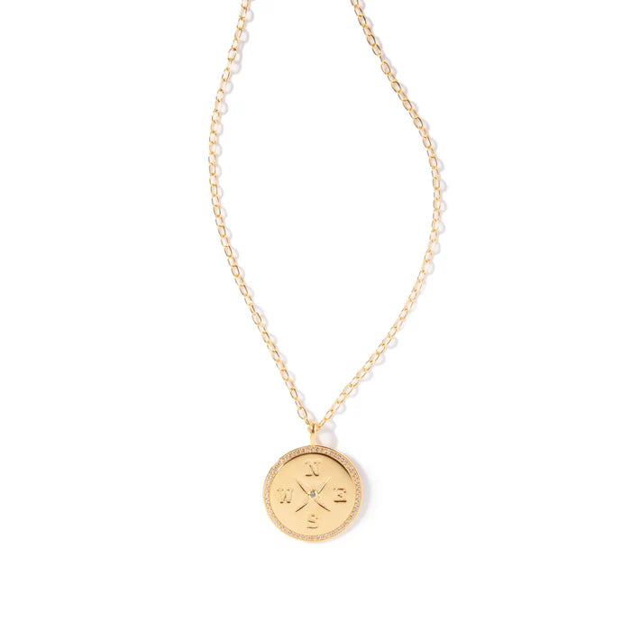 Dina Mackney | Compass Charm Necklace