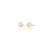 Smiley Face Stud Earrings