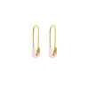 Safety Pin Hoop Earrings