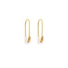 Safety Pin Hoop Earrings