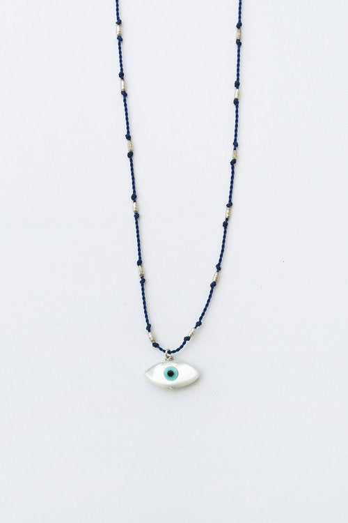 See Real Flowers | Evil Eye Necklace