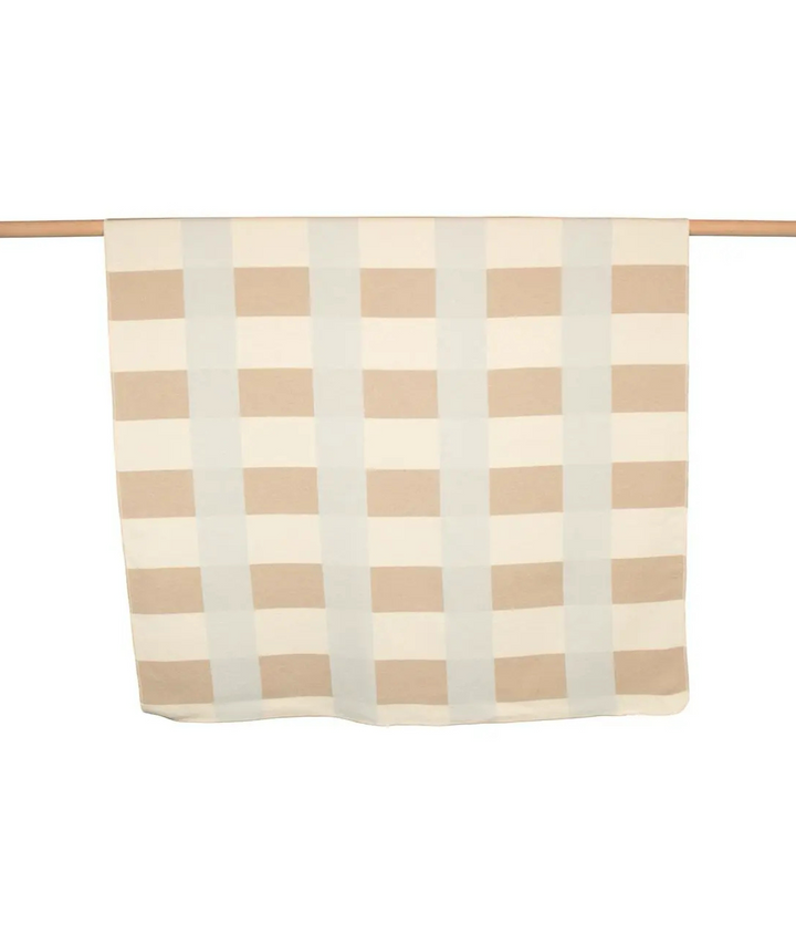 Silvretta Cotton Throw | Bloc Grid