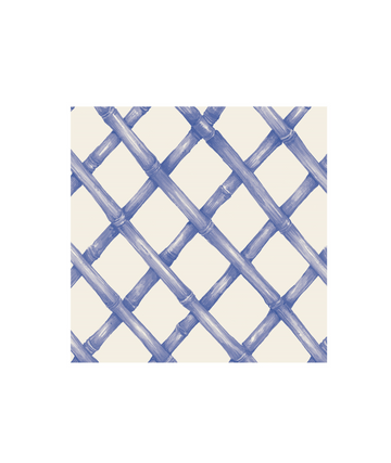 Blue Lattice Napkin