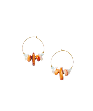 Florian Hoop Earrings