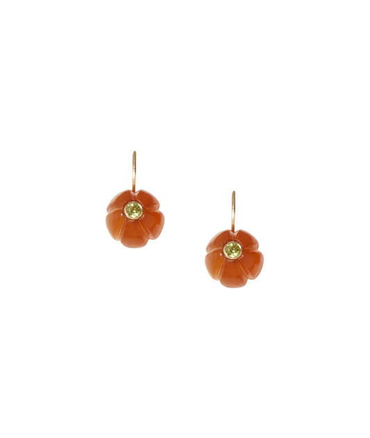 Maxi 14K Pumpkin Earrings