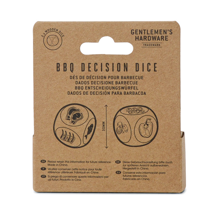 Gentlemen's Hardware |BBQ Decision Dice