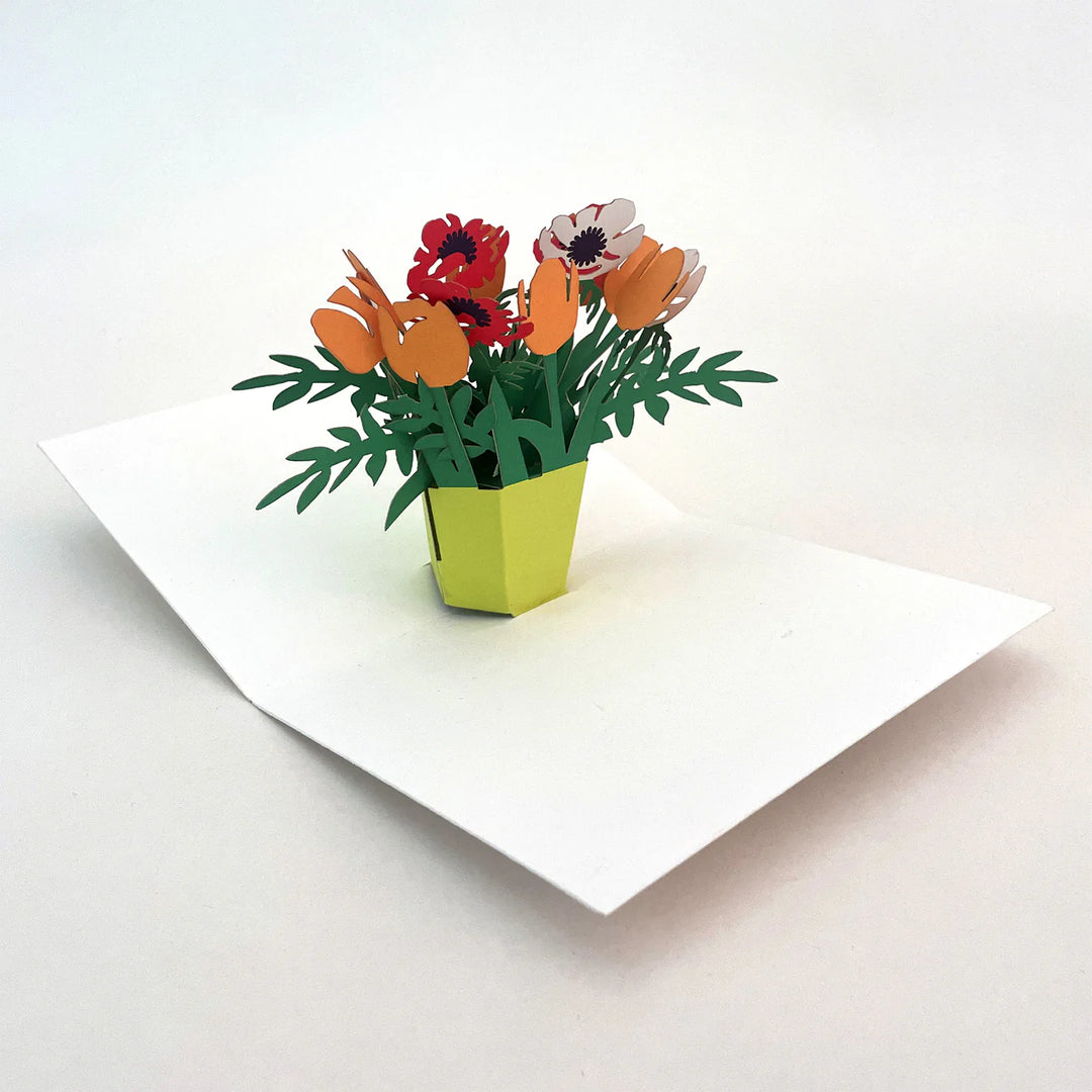 Brilliant Bouquet Pop Up Card