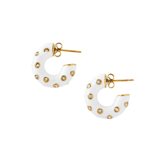 Jane Hoop Earrings