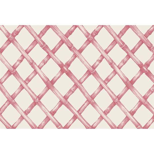 Pink Lattice Placemat Pad