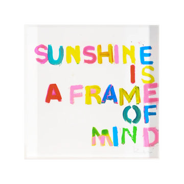 Kerri Rosenthal | Block of Love | Sunshine is a Frame of Mind