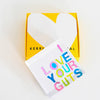 Kerri Rosenthal | Block of Love | I Love your Guts