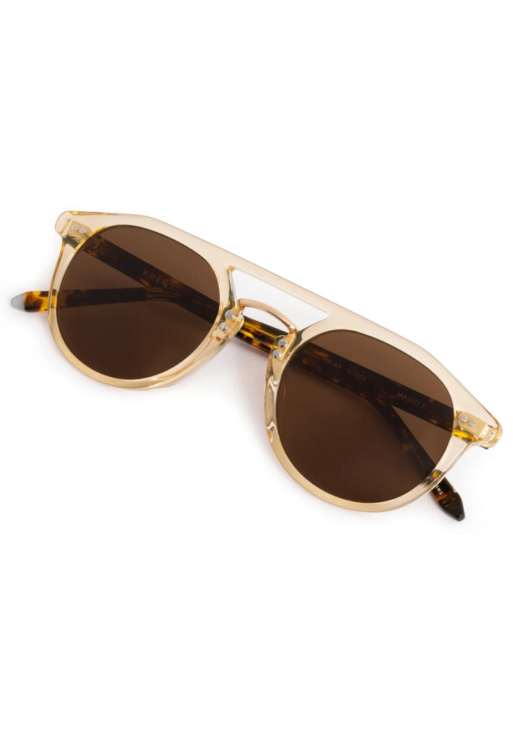 MARKLE | Champagne + Rue Tortoise 18K Polarized