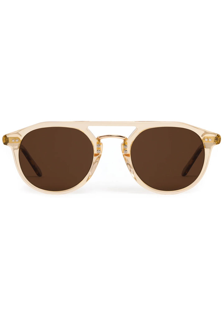 MARKLE | Champagne + Rue Tortoise 18K Polarized