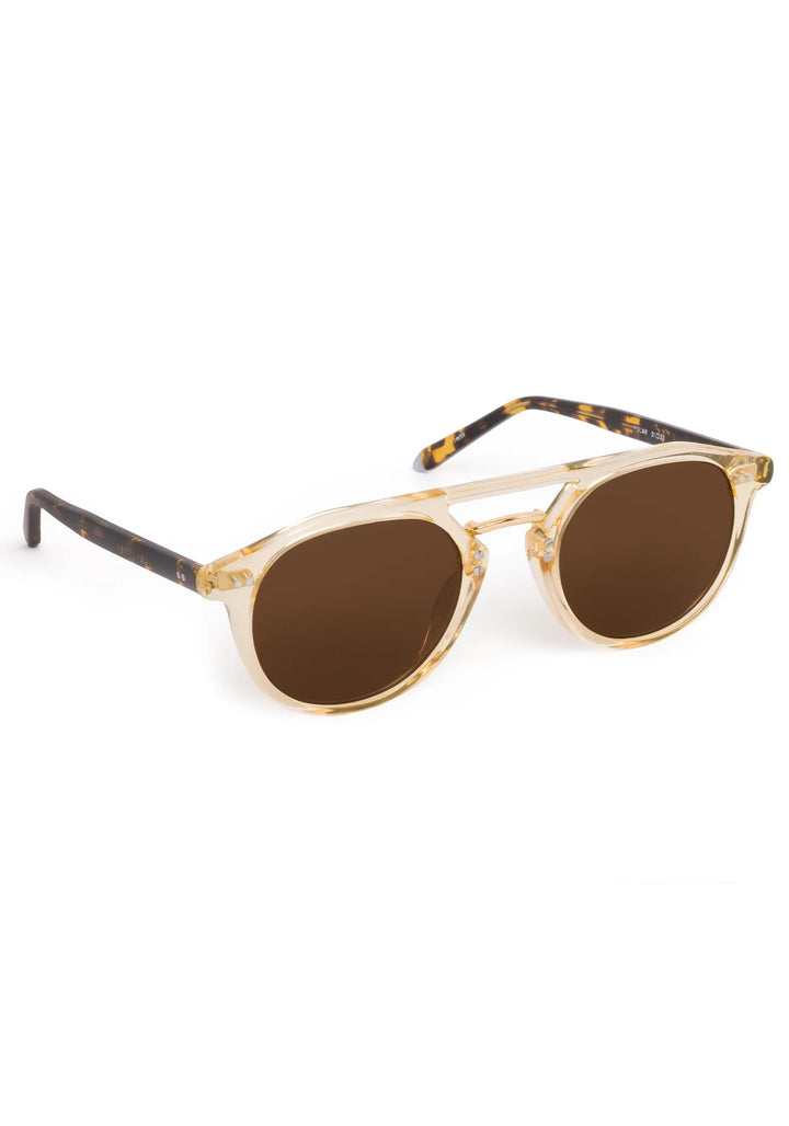 MARKLE | Champagne + Rue Tortoise 18K Polarized