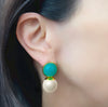 Bold Lady Semi Precious Earrings