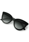 MONROE NYLON | Black and Black + Crystal