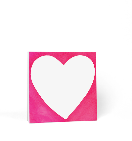 Chubby Heart Notepad