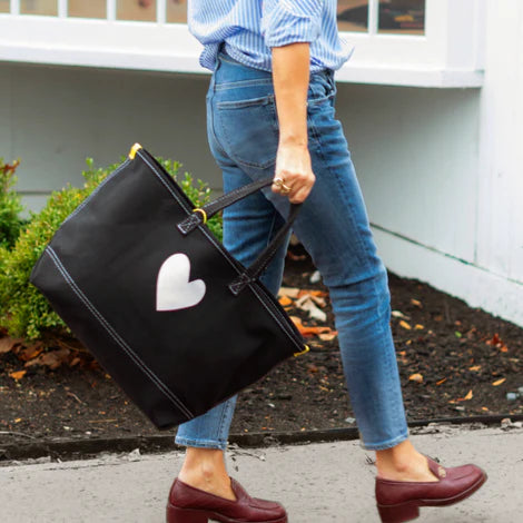 Kerri Rosenthal | The Tote Imperfect Heart | Black