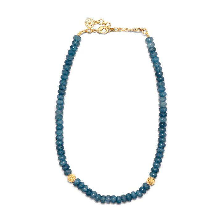 Capucine De Wulf | Berry Single Strand Necklace | Ocean Jade