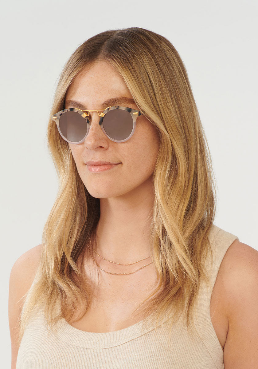 ST. LOUIS | Matte Oyster to Crystal Mirror Polarized – Frank